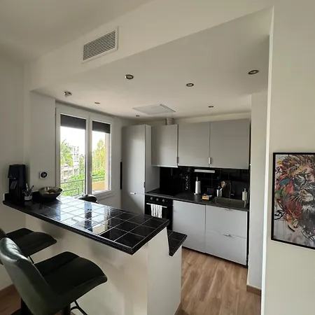 2 Pieces Renove Avec Magnifique Vue Et Parking نيس